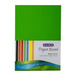 Marlin Project Boards A4 160GSM 10'S Bright Green Pack Of 10