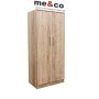 Scotty 2 Door 1 Drawer Wardrobe - Oak