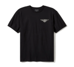 Willie G Sketch Art Ringer Tee – True Black