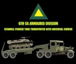 Scammell Pioneer Tank Transporter With Universal Carrier Mouse Pad