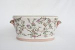 Pink Floral Design Footbath 20X42X27