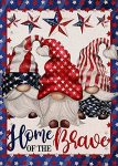 Jatok Patriotic Usa Flag 5D Diamond Painting Kits For Adults Full Round Drill Gnome Embroidery Pictures Arts Paint By Number Kit