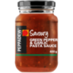 Green Pepper & Garlic Pasta Sauce 400G