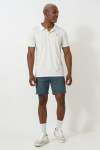 Chino Shorts - 38 Petrol