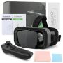 VR Headset For Phone Virtual Reality VR Headset 3D Glasses Compatible With Most Phone Adjustable 3D Glasses Helmets For Movies T