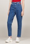 Tommy Hilfiger Mom Jean Uh Tpr Flag - Denim Medium