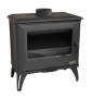 Cube - Wood Burning - Cast Iron Fireplace
