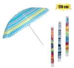 Umbrella-beach 170CM Diam Thick Rib Marketplace Brits Bros
