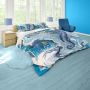 Crashing Waves Sea Horse By Cherylin Louw Duvet Cover Set Queen