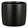 Scheurich Ceramic Plant Pot Solid Black 15CM