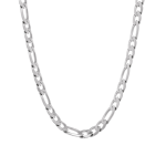 Icom Stainless Steel Mens Figaro Chain