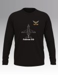 21 Sqn Falcon 50 Blueprint Long Sleeve T