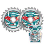Total Tools Set Saw Blade Tct Ultra-thin 185MM 2PCS