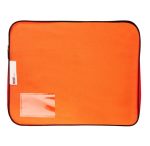 Meeco Gusset Bookbag Canvas Orange