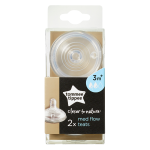 Closer To Nature Medium Flow Teats 2 Pk