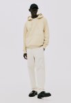 Relaxed Fit Hoodie - Light Beige