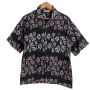 Rip Curl Floral Print Shortsleeve Shirt - L