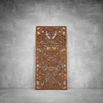 Wall Art D119 - 1040 X 535 X 20 Indoor Matt Black No