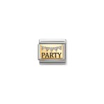 Composable Party Glitter Plate 18K Gold