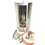 Vertical Spit Gas Grill - Stainless Steel VRT001