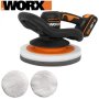 Polisher Orbital 254MM 3000 Opm 2.0AH Std Charger Worx