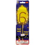 Happy Birthday Sparkling 6 Candle
