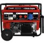 Casals Electric/recoil Start Single Phase 4 Stroke Generator 5700W Red