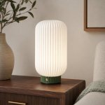 Rowan Rechargeable Lamp - Beige Pink Green - Beige