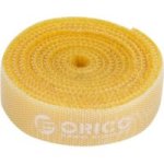 Orico Reusable Dividable Hook And Loop Cable Tie - 1M - Yellow