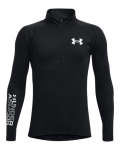 Boys' Ua Tech Big Logo Zip - Black Ysm