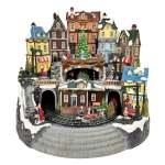 LED Scenery With Train And Tree Turning 42.5X35.5X37CM