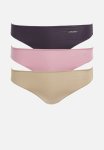 Jockey 3 Pack Npl French Cut - Plum pink beige