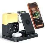 6-IN-1 Wireless Charging Station Charger Stand For Apple Devices For Iphone 17-12 Pro Max Watch Airpods Wireless Charger Iphone