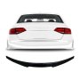 Audi A4 2008-2016 B8 M4 Style Boot Spoiler Gloss Black