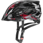 Uvex Air Wing Black-red Kids Cycling Helmet 52-57 Cm