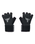 Men's Ua Project Rock Training Gloves - Black LG