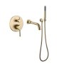 Brass Bathtub Tap Mixer With Handheld Shower