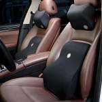 Memory Foam Car Headrest And Backrest Kit