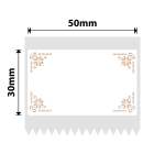 NB670 - - B1 B21 B3S B4 - 50X30MM - 230 Border Labels