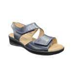 Ladies Giovanna Nappa Shoes In Blue - Blue 6