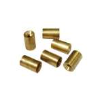 Brass Ferrules 10MM - Screw On Tip 6PC