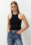 Knitted Tank Top - Black