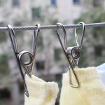 20PCS Stainless Steel Wire Clips Household Clothespins Pants Clips Multi-purpose Storage And Drying Clips Snack Bag Sealing Clip