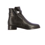 Signet Turn-lock Ankle Boot -tobacco