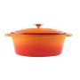 Oval Casserole 6L Orange