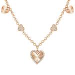 Truejoy Necklace With Heart Pendants