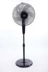 Defy 16 Inch Black Pedestal Fan DSF1626B