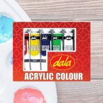 Acrylic Paint Set 6 X 12ML Dala