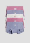 5-PACK Cotton Boxer Briefs - Blue Frozen