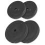 Unboxed Deal - Vinyl Weight Plate Set 30KG - 2 X 5 - 2 X 10KG